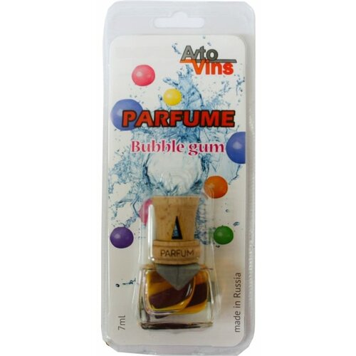 Ароматизатор воздуха для автомобиля Avto Vins Parfume Bubble gum, 7 мл