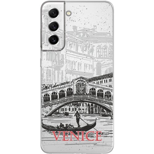 Силиконовый чехол Mcover для Samsung Galaxy S21 FE с рисунком Венеция силиконовый чехол mcover для samsung galaxy s21 fe с рисунком девушка и очки