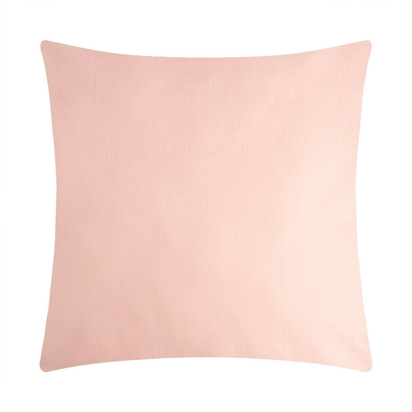 Наволочка Этель 70x70 см цвет розовый  100% хлопок