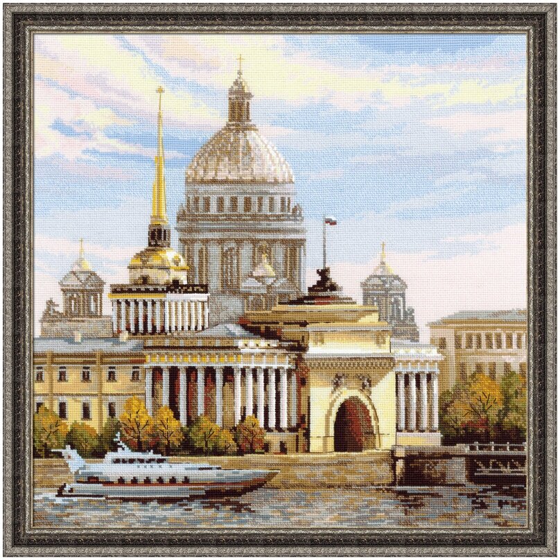 Вышивальный набор 1283 Санкт-Петербург Адмиралтейская набережная Riolis