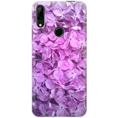 фото Силиконовый чехол на huawei p smart z / y9 prime (2019) / honor 9x / 9x premium / хуавей п смарт зет / у9 прайм (2019) / хонор 9х / 9х премиум с принтом "цветы серени" gosso