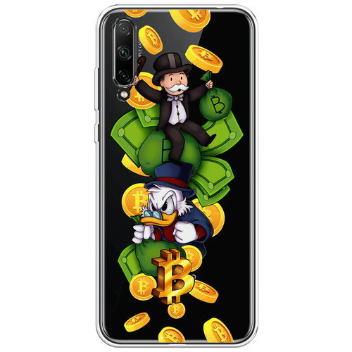 Силиконовый чехол на Honor 30i / Хонор 30i Scrooge McDuck and Monopoly, прозрачный силиконовый чехол на honor 20 pro хонор 20 про scrooge mcduck and monopoly прозрачный