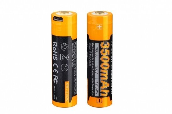 Fenix Аккумулятор Fenix ARB-L18-3500U (18650) Li-ion 3500 mAh