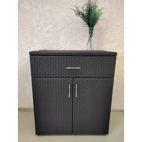 Комод, плетеный из искусственного ротанга 