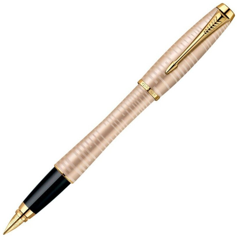 Перьевая ручка Parker Urban Premium Vacumatic F206, Golden Pearl GT (Перо F) 1906852
