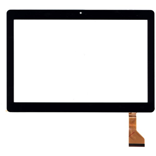 сенсорное стекло тачскрин для планшета zyd080 64v02 черное Сенсорное стекло (тачскрин) для планшета Turbopad 1015 (2019) черное