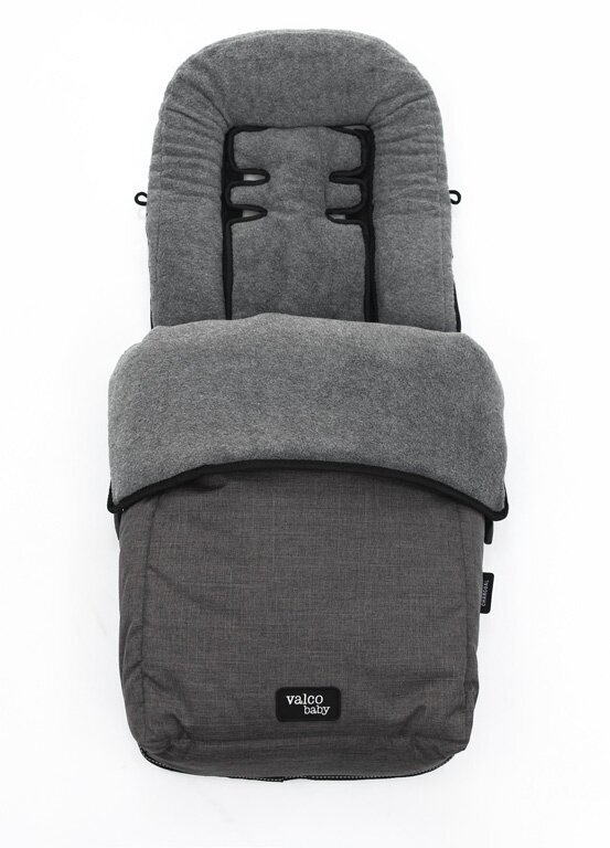 Теплый конверт в прогулочную коляску Valco Baby Snug цвет: Charcoal