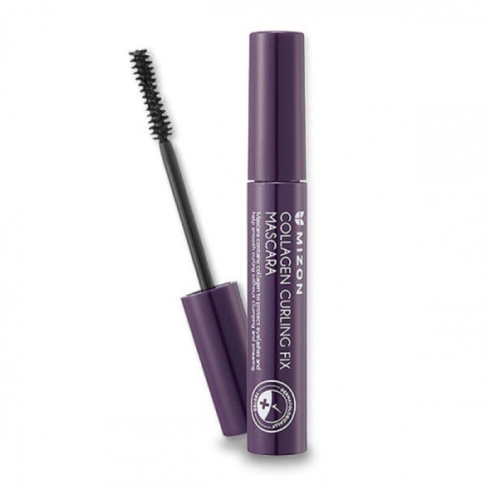 MIZON COLLAGEN CURLING MASCARA Тушь