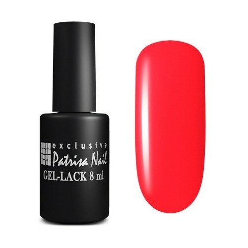 patrisa nail гель лак pina colada 8 мл 115 сочный желтый Гель-лак для ногтей Patrisa Nail Pina Colada №121 неоновый, 8 мл