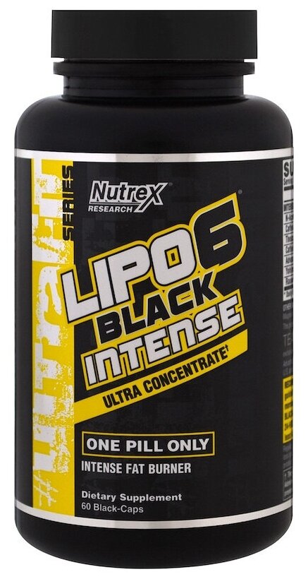 NUTREX Lipo-6 Black INTENCE UC 60 кап