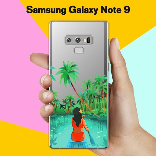 силиконовый чехол семечки макро на samsung galaxy note 9 самсунг ноут 9 Силиконовый чехол на Samsung Galaxy Note 9 Пейзаж / для Самсунг Галакси Ноут 9