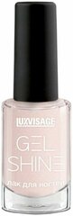 Luxvisage Лак для ногтей GEL SHINE тон 101 Молочный розовый с шиммером 9г