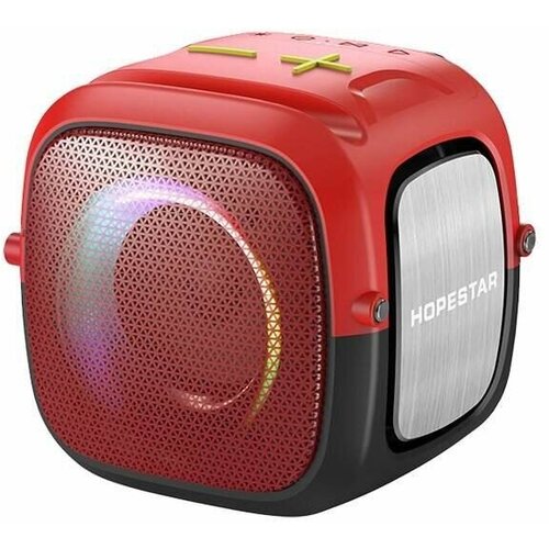 Портативная Bluetooth Колонка Hopestar Party One Mini Красный