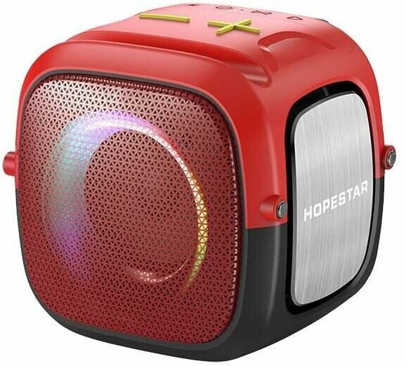 Портативная Bluetooth Колонка Hopestar Party One Mini красный