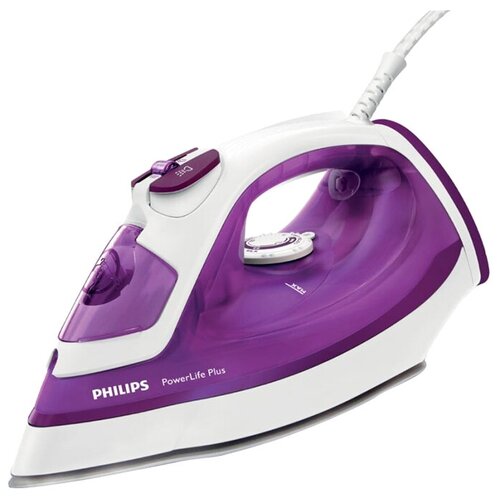 Утюг Philips GC2982/30 PowerLife Plus, белый/фиолетовый