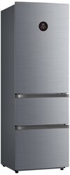 Холодильник Korting KNFF 61889 X, серебристый