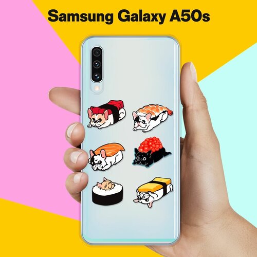 силиконовый чехол суши собачки на samsung galaxy a30 Силиконовый чехол Суши-собачки на Samsung Galaxy A50s