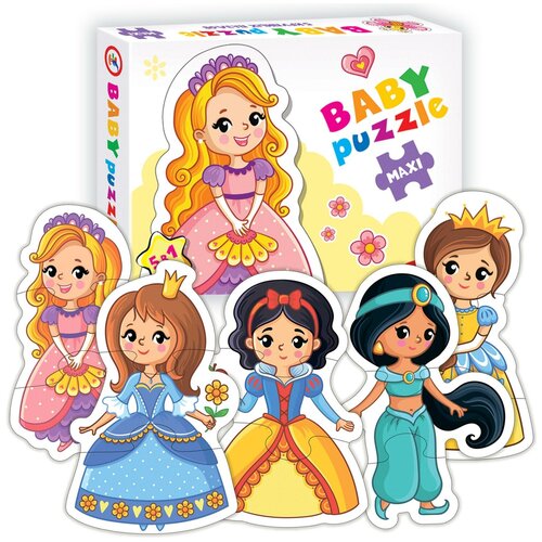 Пазл Baby Puzzle Принцессы 4077