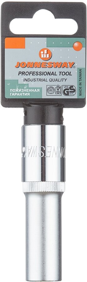 Головка шестигранная Jonnesway 1/2DR 12мм длинная - фото №10