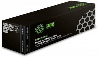 Картридж лазерный Cactus CSP-W1106 черный (1000стр.) для HP Laser 107a/107r/107w/135a MFP/135r MFP/1