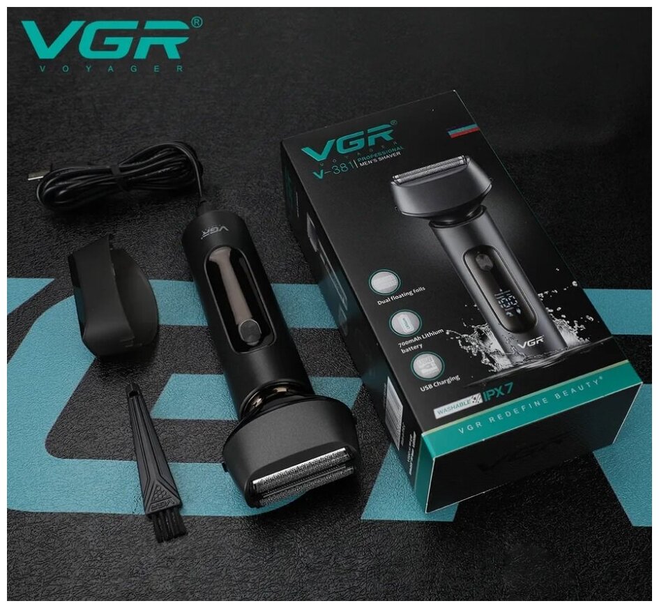 Электробритва для бороды и усов VGR V-381 - фотография № 15