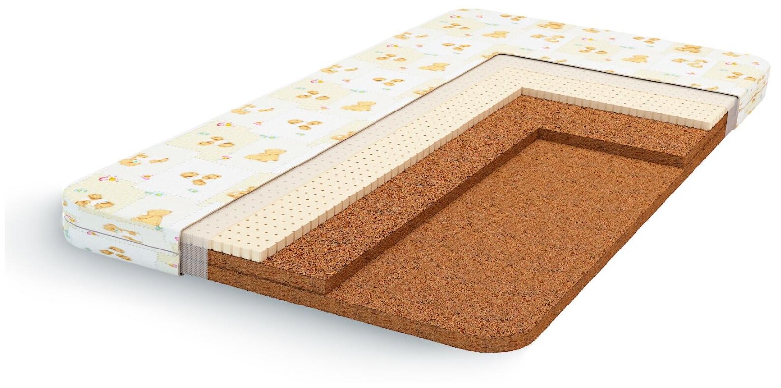 Детский матрас Lonax Baby Latex-Cocos 60x120