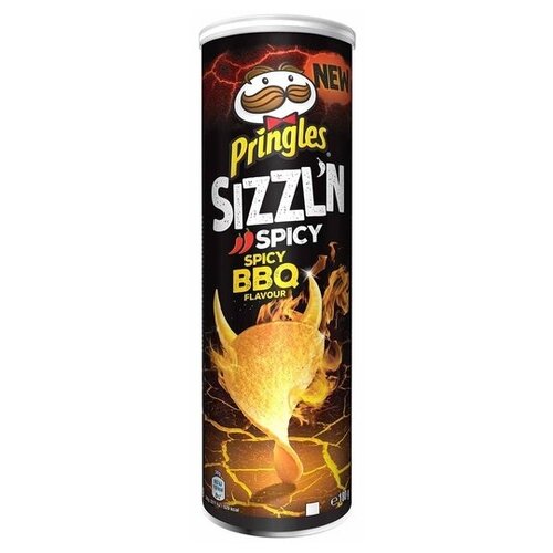 Pringles Sizzl'n Spicy BBQ 180g