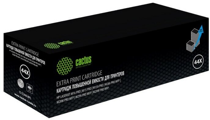 Картридж Cactus CS-CF244X-MPS Черный для HP LaserJet Pro M15a/M15w/M28a/M28w