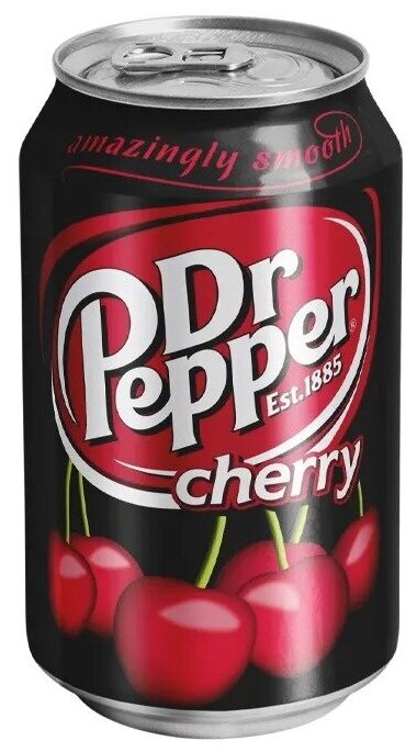 Газированный напиток Dr Pepper Cherry со вкусом вишни (США), 355 мл (6 шт) - фотография № 4