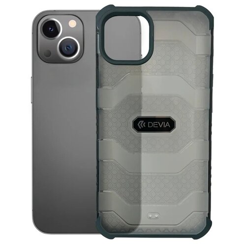 Чехол противоударный Devia Vanguard Series Shockproof Case для iPhone 13 (Цвет: Army Green)(355516)