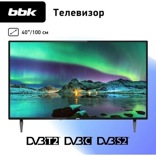 Телевизор BBK 40LEM-1004FTS2C черный 1669400₽