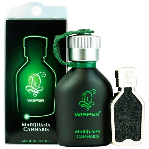 Ароматизатор для автомобиля автопарфюм ароматизатор в машину Wisper Marijuana Cannabis 650₽