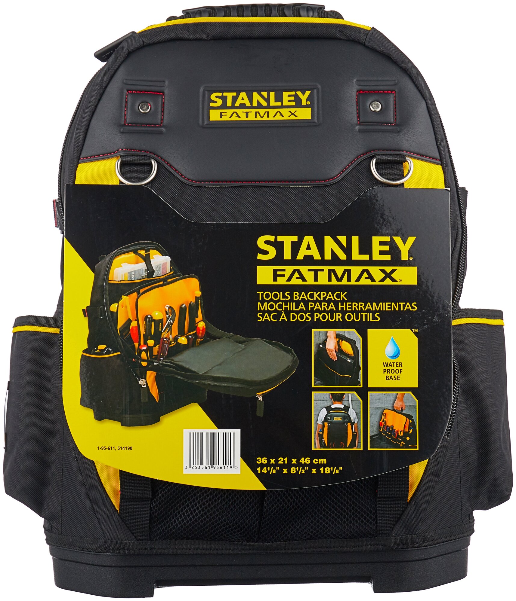 Рюкзак STANLEY FatMax 1-95-611 черный - фотография № 8