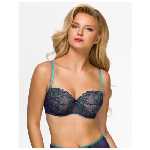 фото Бюстгальтер alles paradise pu, размер 90g, bikolor