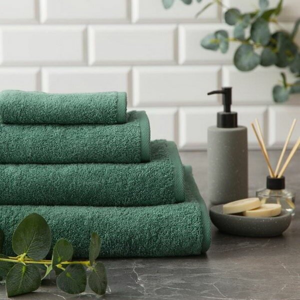 Полотенце махровое Organic Eucalyptus 30х50 см, 100% хл, 420гр/м2