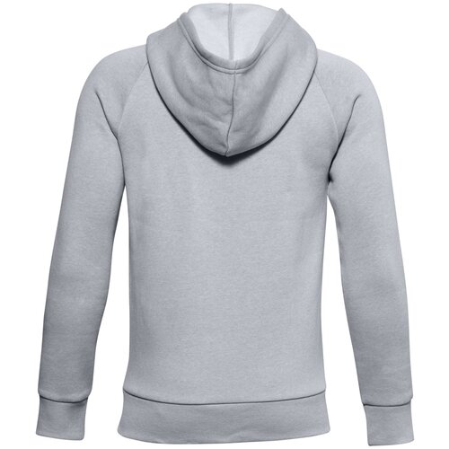 фото Толстовка under armour rival cotton full zip hoodie серый ymd 1357613-011