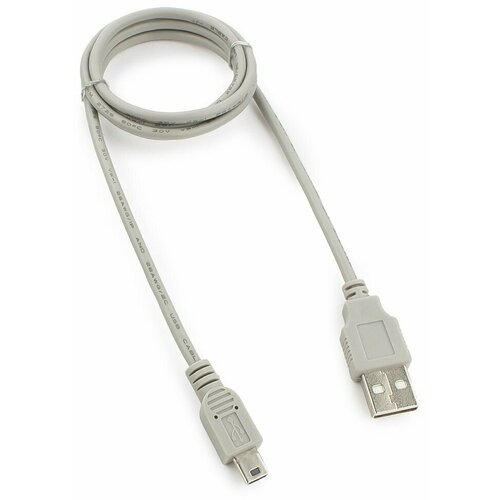 Набор из 3 штук Кабель USB 2.0 Gembird CC-USB2-AM5P-3, AM/miniBM 5P, 90 см, серый