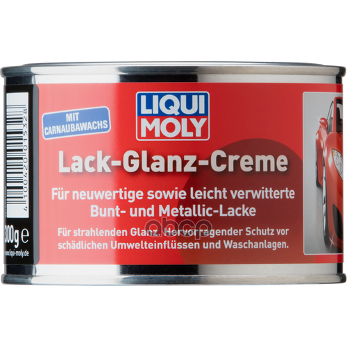 Lm Lack-Glanz-Creme Полироль Для Глянцевых Поверхностей (0,3L) Liqui moly арт. 1532