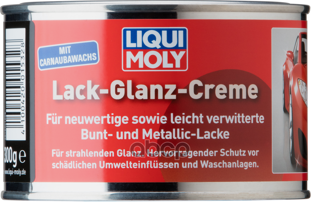 Полироль Для Глянцевых Поверхностей (300Ml) Lack-Glanz-Creme Liqui moly арт. 1532