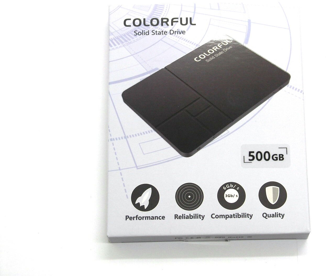 Жесткий диск SSD Colorful 500Gb 2.5" SATA [SL500 500GB] - фото №12