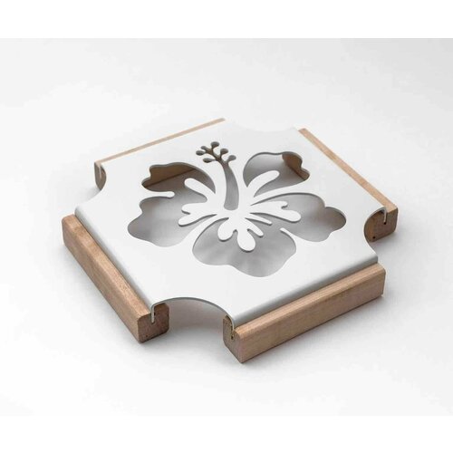 Подставка под горячее Gala белая металл PG008-WY 1200₽