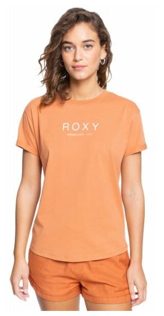 Футболка Roxy, размер XS, оранжевый