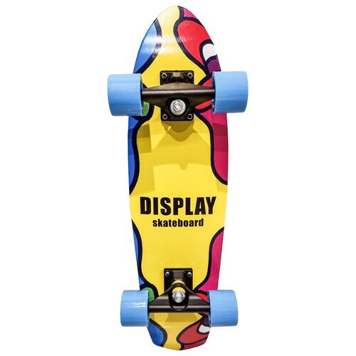 Скейтборд деревянный спортивный с антискользящим покрытием деки городской классический с рисунком