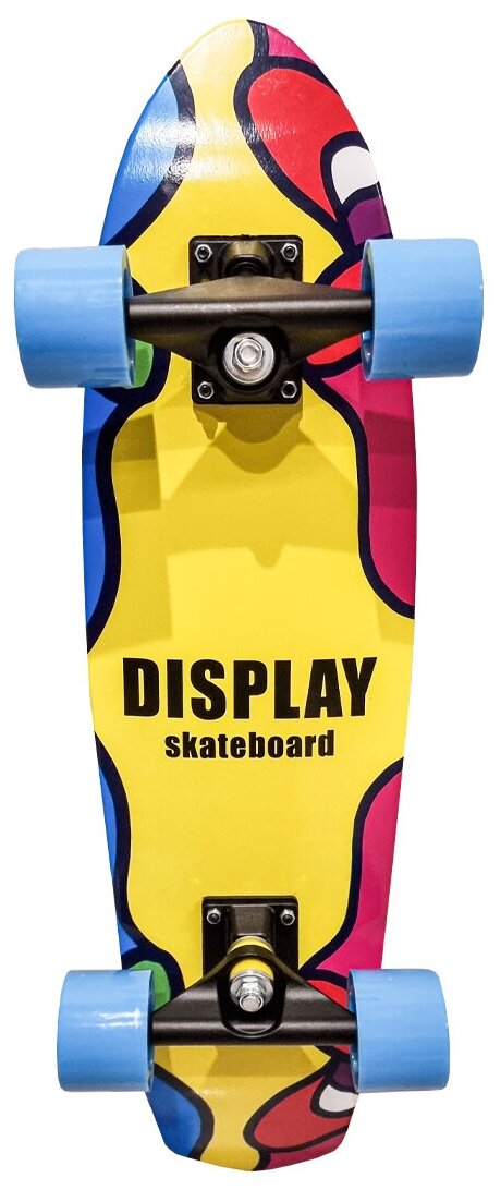 Скейтборд деревянный спортивный с антискользящим покрытием деки городской классический с рисунком