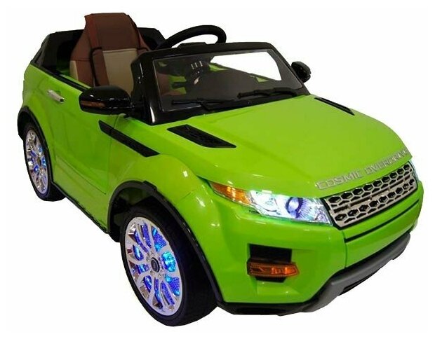 RiverToys Детский электроквадроцикл A111AA 4WD зеленый камуфляж