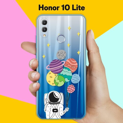 силиконовый чехол планеты шарики на honor 30s Силиконовый чехол Планеты-шарики на Honor 10 Lite