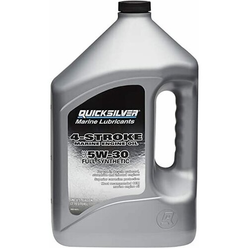 8m0180931_масло Quicksilver Синтетическое 5w30 4л (4-Cycle 5w30 Full Synthetic Marine Engine Oil) MERCURY арт. 8M0180931