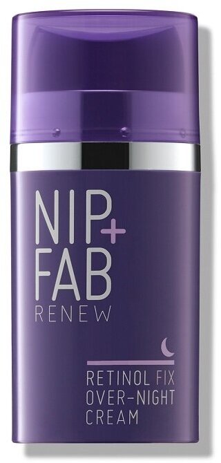 NIP&FAB Крем для лица ночной с ретинолом RENEW RETINOL FIX OVER-NIGHT CREAM