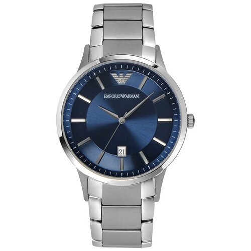 Наручные часы EMPORIO ARMANI Renato, серый, синий