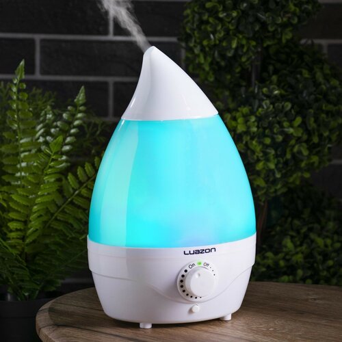 Увлажнитель воздуха Luazon LHU-04 ультразвуковой 18 Вт 2 л 35 м2 бело-голубой 234000₽